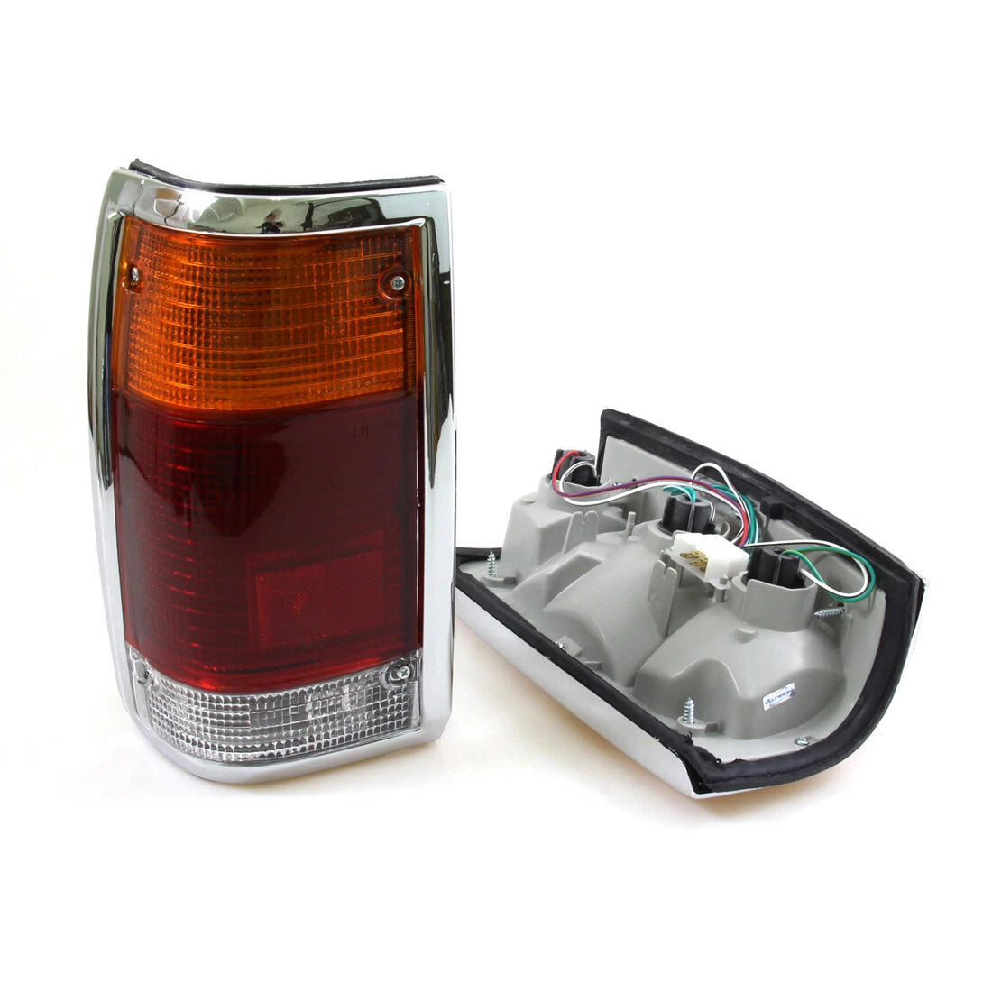 Tail Light Light  Chrome Edge for Mazda B2000 B2200 B2600 1985-1998