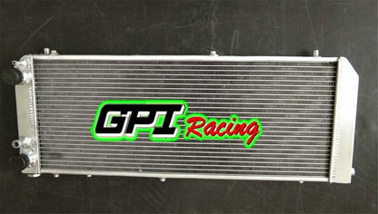 Aluminum Radiator + Fan + Shroud for Audi 100 44, 44Q, C3 1.8 quattro (1982-90)