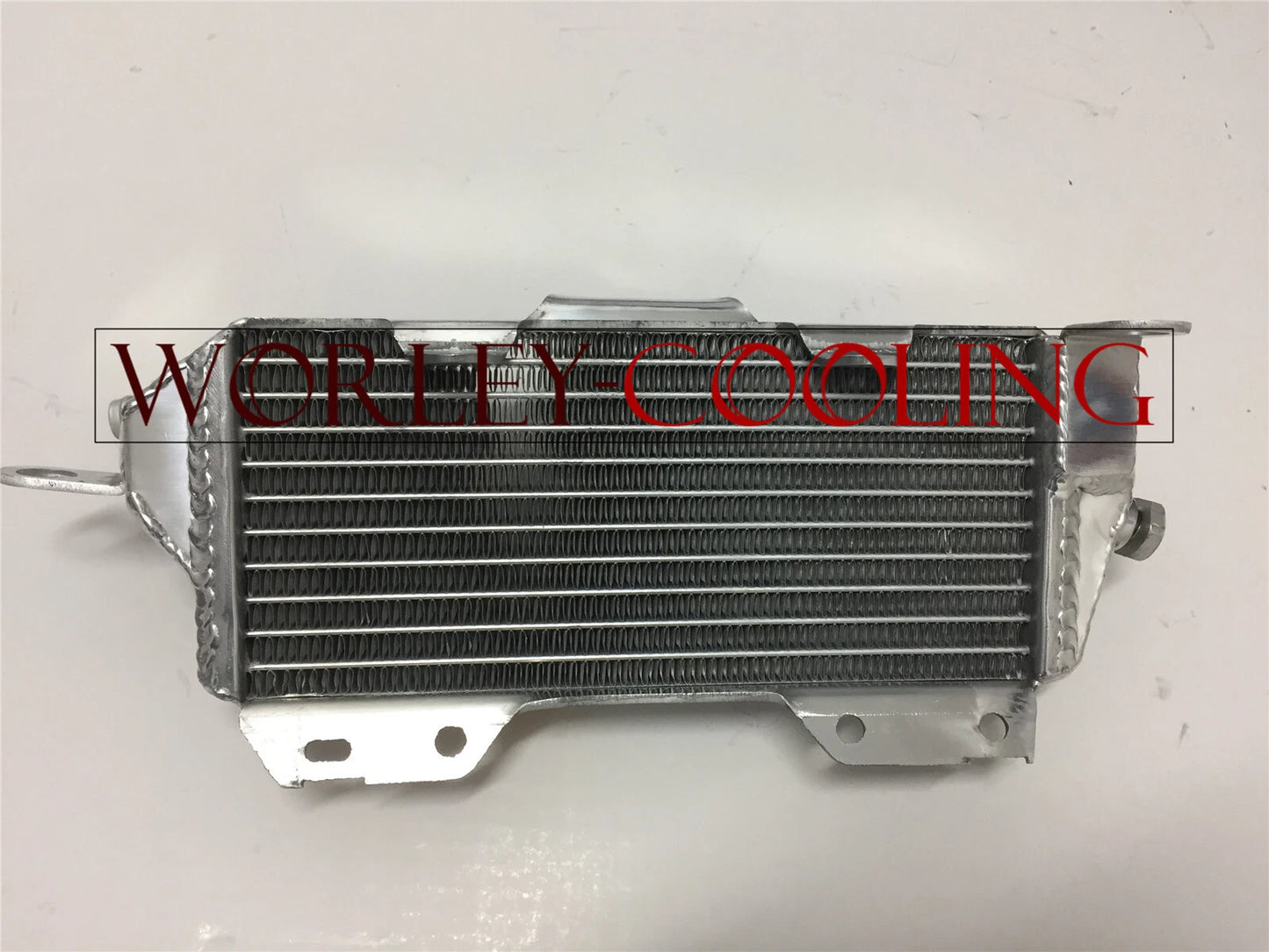 Aluminum Radiator + Blue Hoses for Kawasaki KX125 KX 125 (1990-1991)