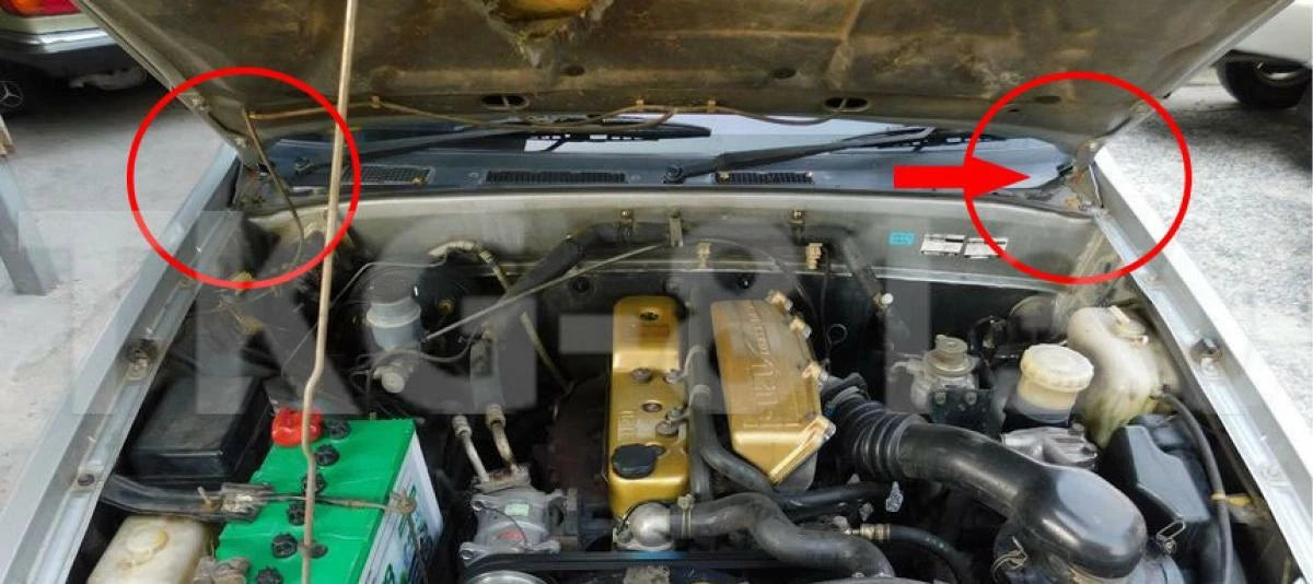 BonnetHinge for Isuzu TFR, Holden Rodeo (1989-1994) – Exclusive Motors