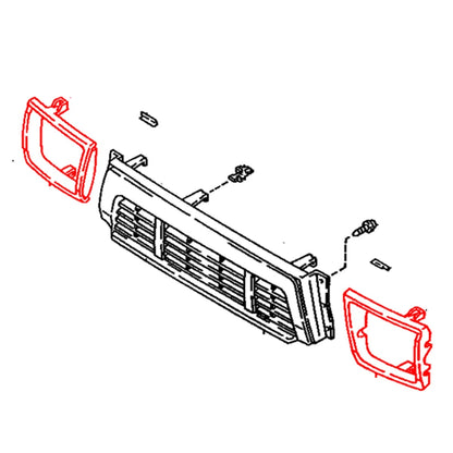 Head Light  Door Set for Toyota Hilux 4WD 1988-1997
