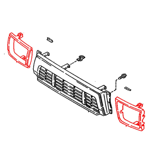 Head Light  Door Set for Toyota Hilux 4WD 1988-1997