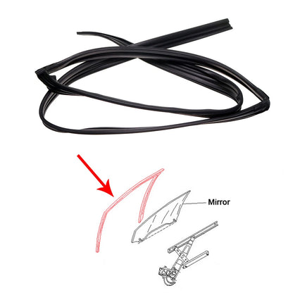 Rear Weatherstrip Glass Run Channel for Honda City Type Z 1996-2002