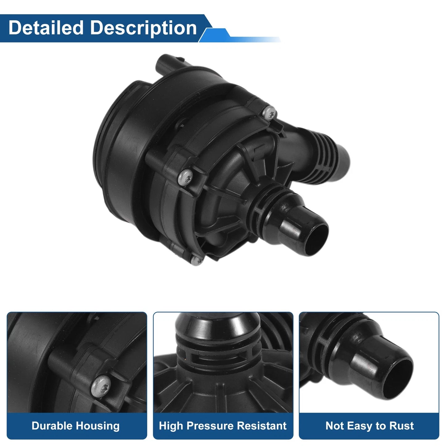 Auxiliary Cooling Water Pump for BMW 1 Series (2011-2019) 1 x Unit
