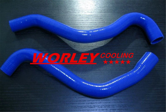 Alloy Radiator & Blue Hose for Nissan Patrol GU Y61 3.0L ZD30 (2000-2006)