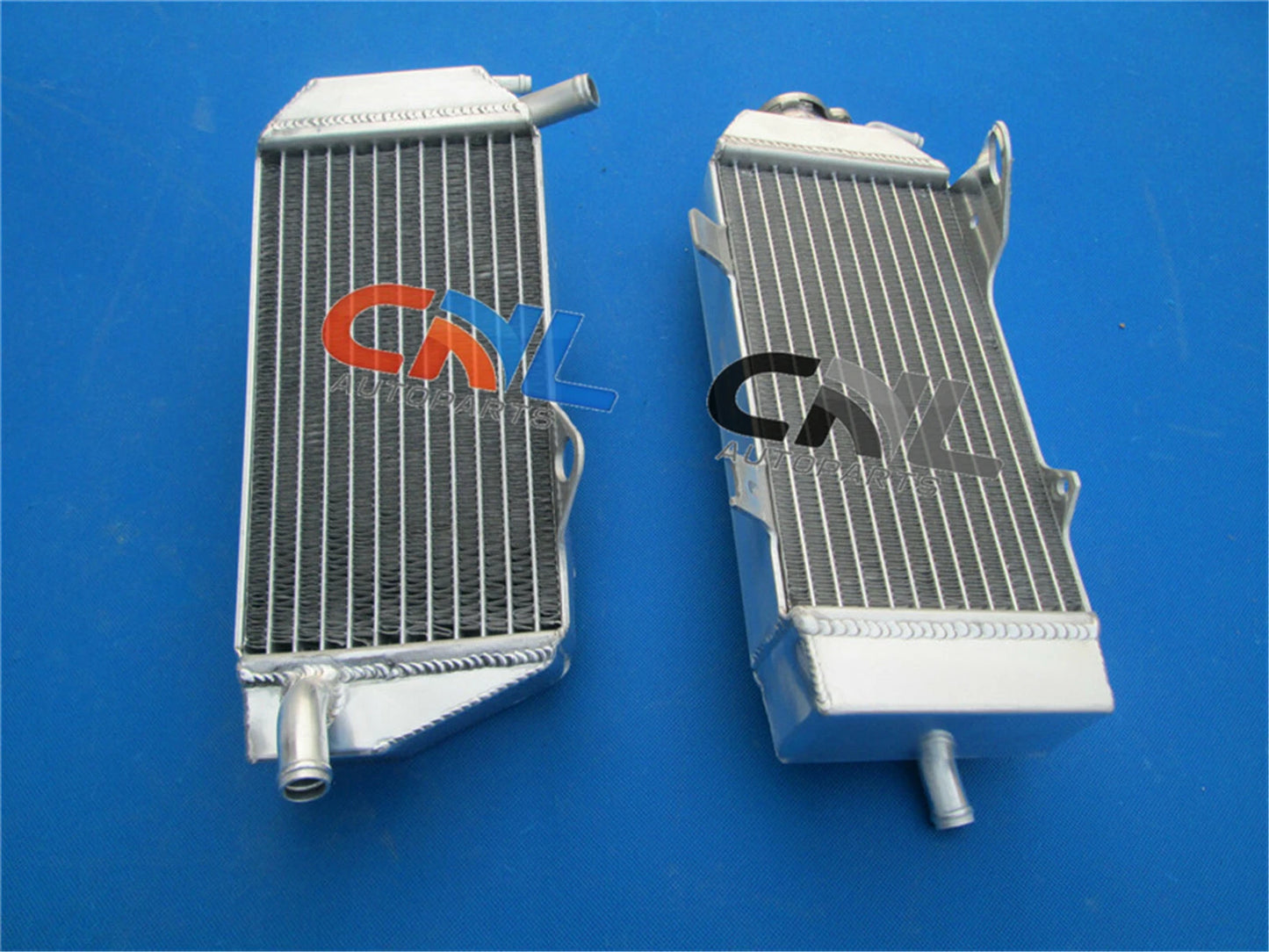 Aluminum Radiator + Blue Silicone Hoses for Honda CRF450R (2009-2012)
