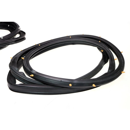 Rear Door Weatherstrip Set for Datsun Nissan Sunny Sentra Sedan 1990-1994