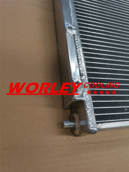 Aluminum Radiator + Dual Fan for Mitsubishi Lancer EVO I-III (1992-1995)
