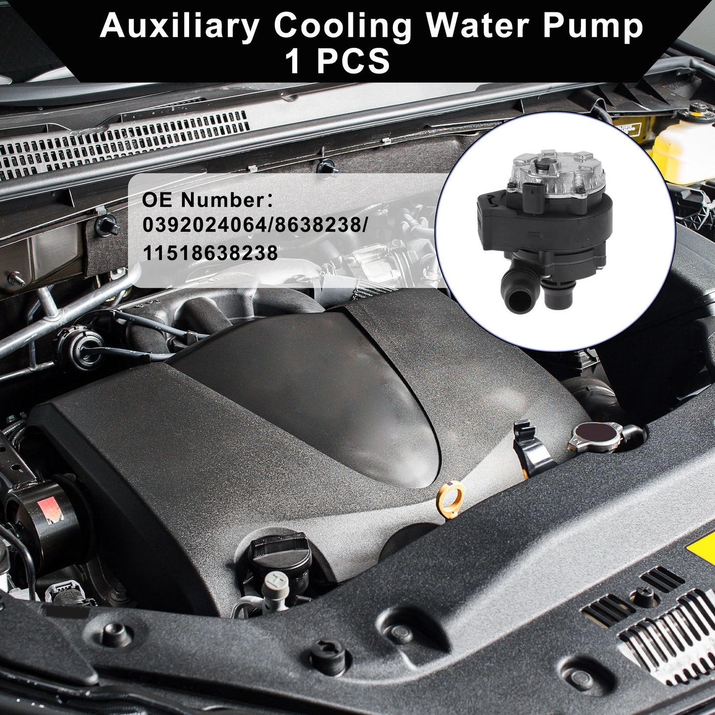 Auxiliary Cooling Water Pump for BMW G11 G12 (2016-2019) 1 x Pump