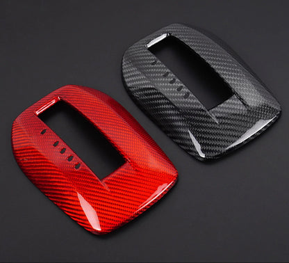 1 x Red Carbon Fiber Gear Shift Panel Cover for Chevrolet Camaro (2010-2015)