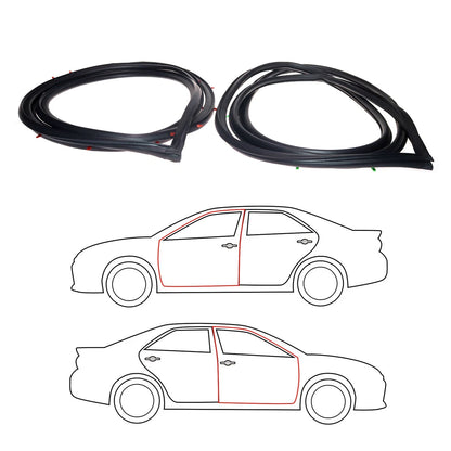 Front Door Weatherstrip for Nissan Datsun Sunny B310 120Y 130Y 140Y 210 1977-1981