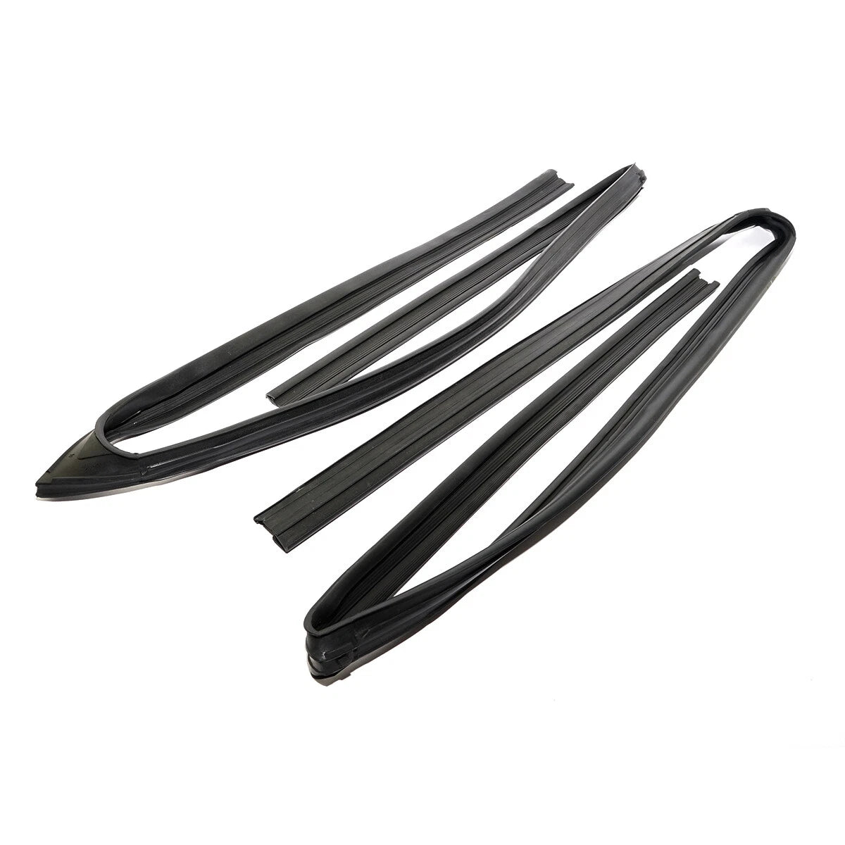 Front Door Glass Run Channel Seal for Honda Civic Sedan 2012-2015