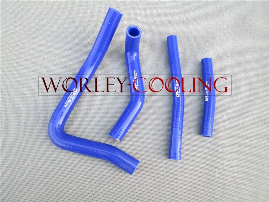 Aluminum Radiator + Blue Hose for Suzuki RM250 (1996-1998)