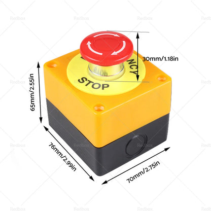 1 x E-stop Push Button Switch for AU Emergency Stop (No Year Specified)