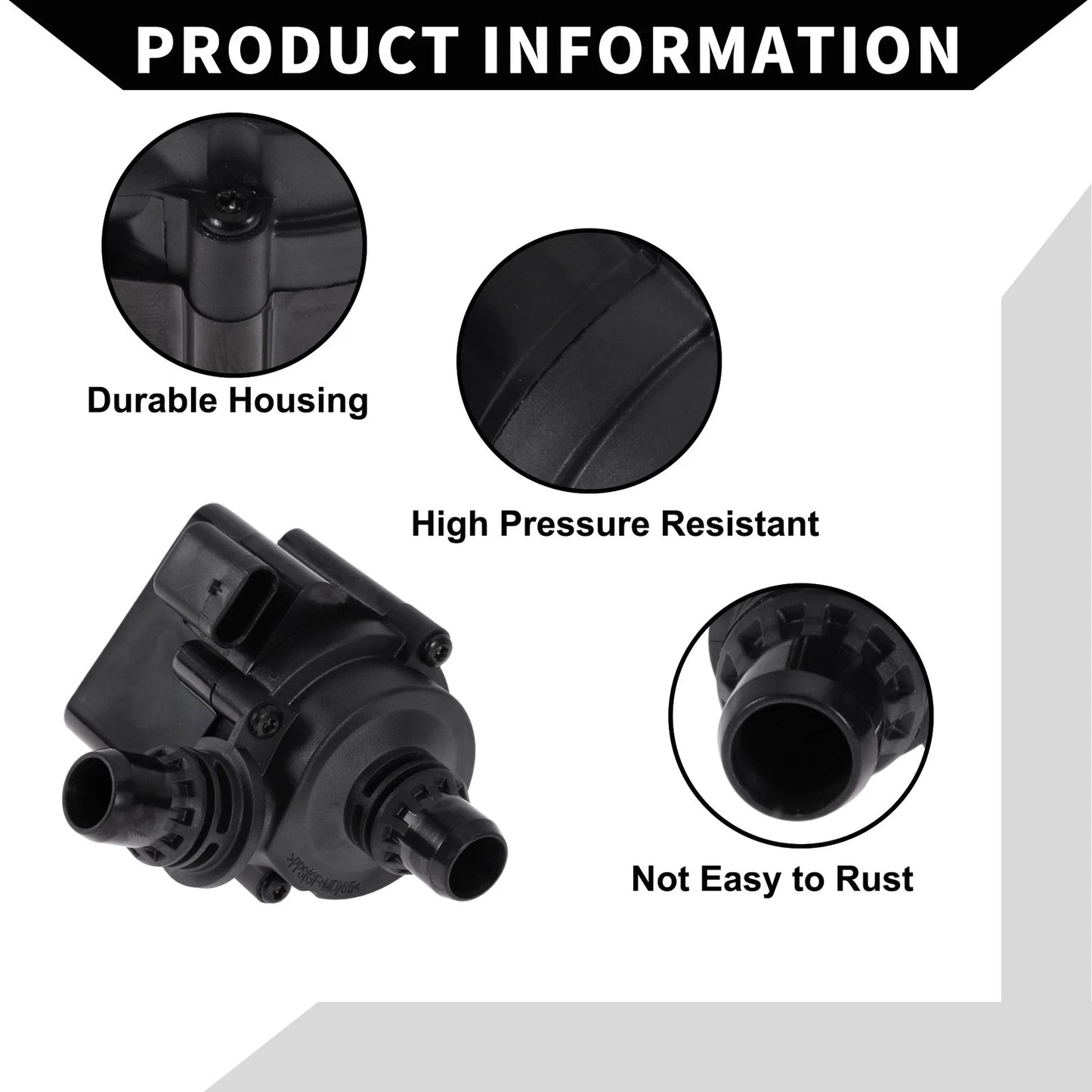Auxiliary Cooling Water Pump for BMW F10 2010-2016 (1 x Pump)
