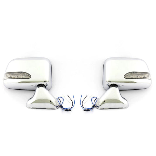Chrome Door Mirror w/LED for Toyota Hilux/4Runner 1988-1998
