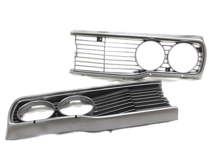 Front Grille Set Gray for Toyota Hilux RN20 RN25 1972-1978
