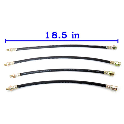Brake Hose Set for Nissan Datsun 521/620/720 1968-1973