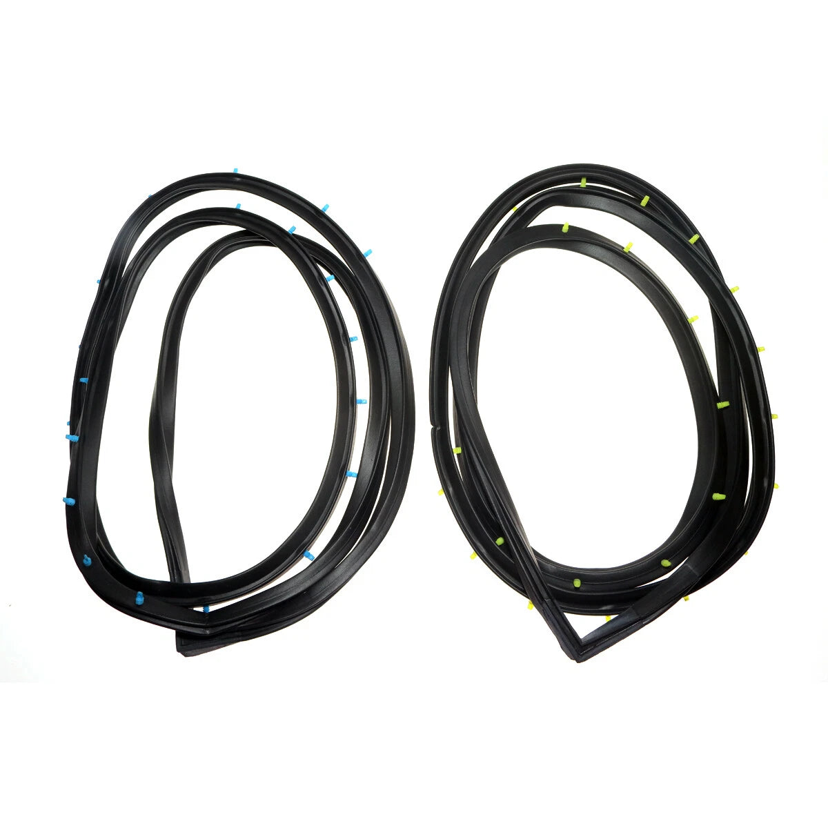 Rear Door Weatherstrip Set for Toyota Corona Mark II 2000 X10 RX12 Sedan 1972-1976