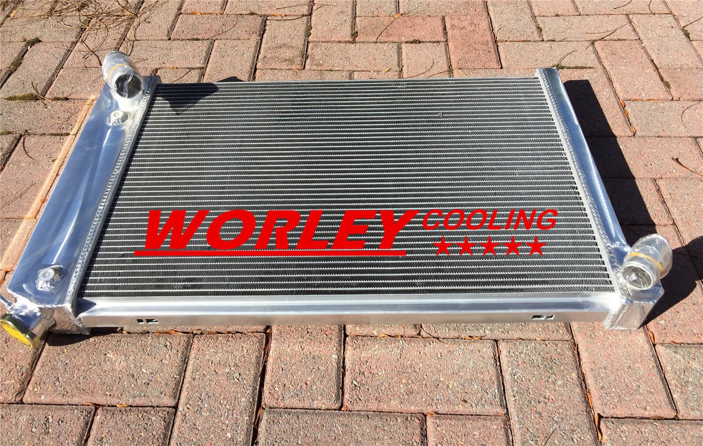 Aluminum Radiator for Chevrolet Corvette 350 5.7L V8 (1969-1972)