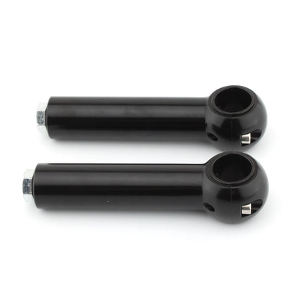 1" Bar Diameter Black Handlebar Riser Kit for Universal Motorcycle