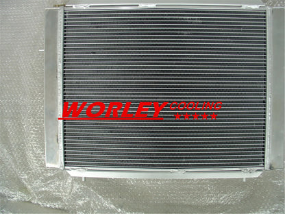 Aluminum Radiator + Fan for Holden Commodore VB VC VH VK V6 (1979-1985)