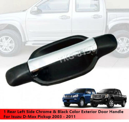 1 x Rear LH Outer Door Handle for Isuzu Dmax (2003-2011)