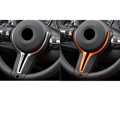 1 x Orange Steering Wheel Cover for BMW M Series F10 F80 F82 F87 (2014-2018)