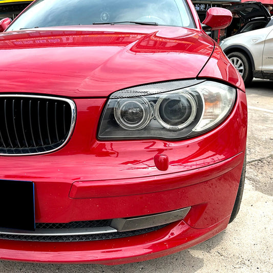 1 Pair Headlight Eyelid Cover for BMW E81 E82 E87 E88 (2004-2011)