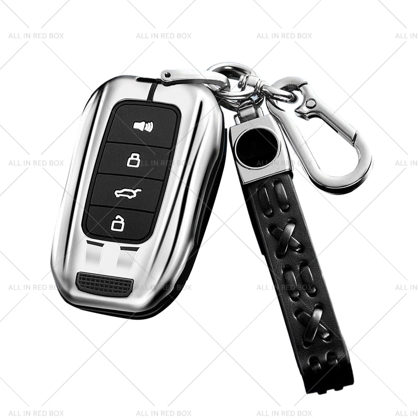 Alloy Key Fob Cover for Great Wall GWM Wey Tank 300 (2021-2023)