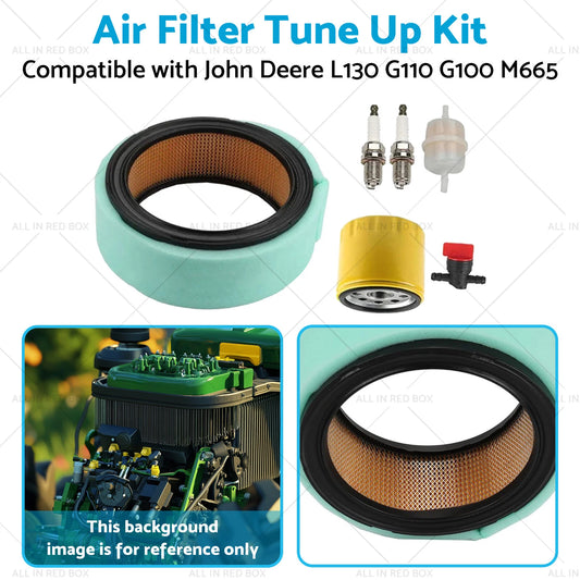 Air Filter Tune Up Kit for John Deere L130 G110 G100 (2003-2006)