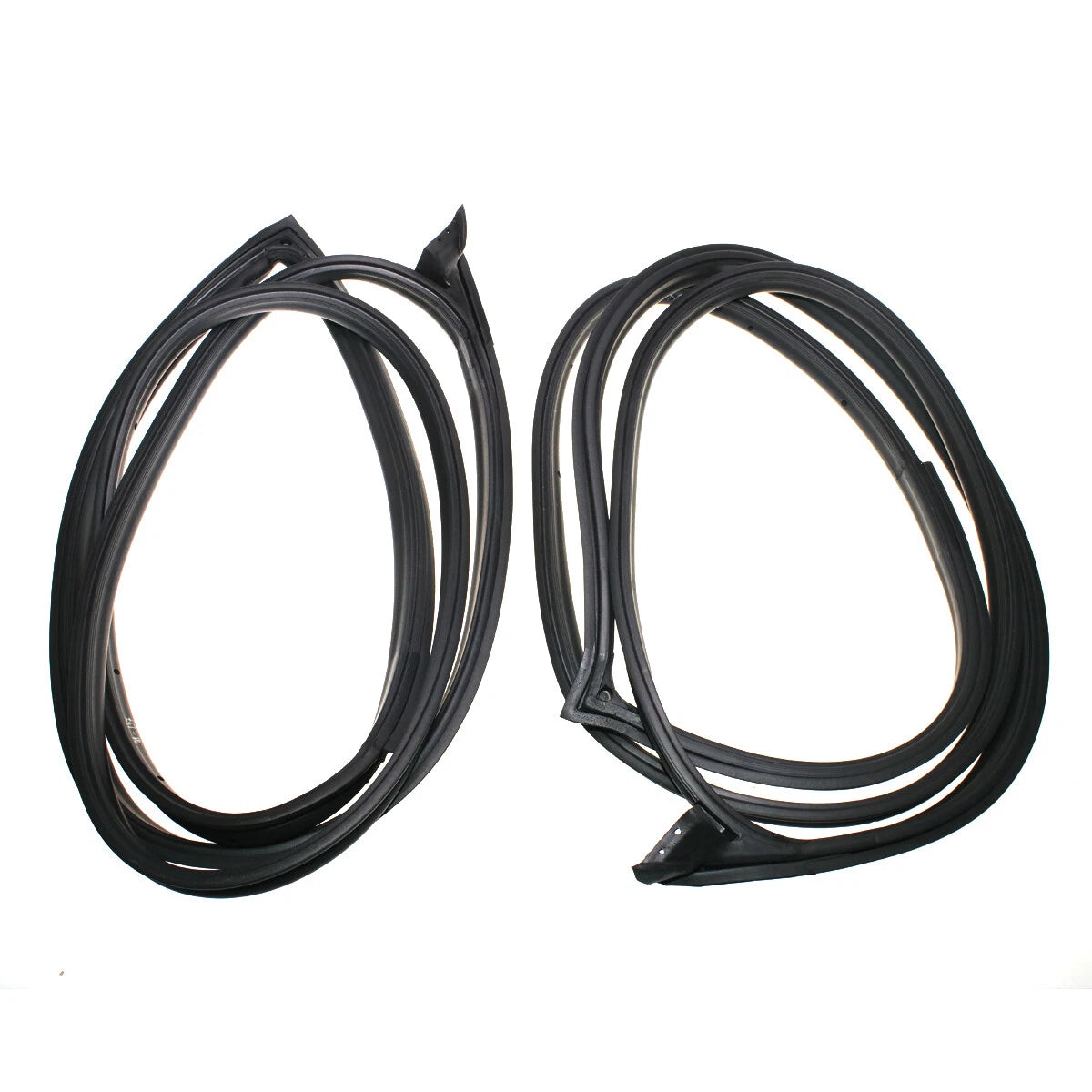 Front Door Weatherstrip Set for Mercedes-Benz W124 280TE 300TE 250TD 300D 1985-1996