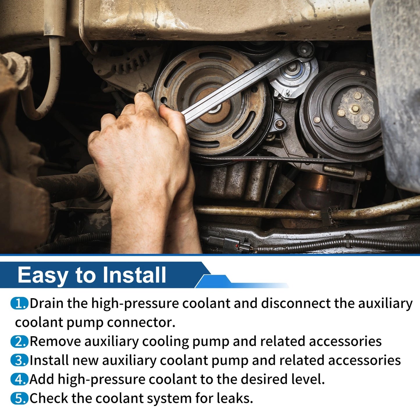 Auxiliary Cooling Water Pump for BMW 1 Series (2011-2019) 1 x Unit
