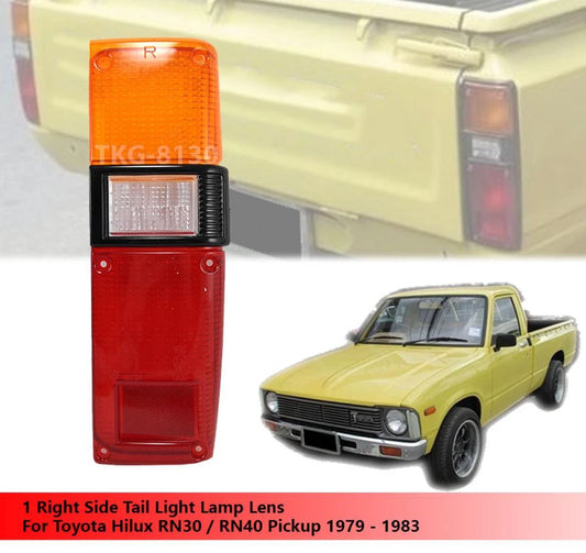 1 x RH Rear Tail Light Lens for Toyota RN30 RN40 (1978-1983)