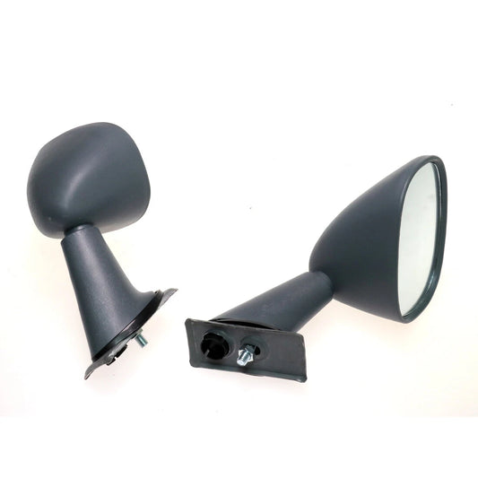 Gray Fender Mirrors x2 for Datsun Nissan Skyline 240C/240K/280C/280K/R30 1977-1981