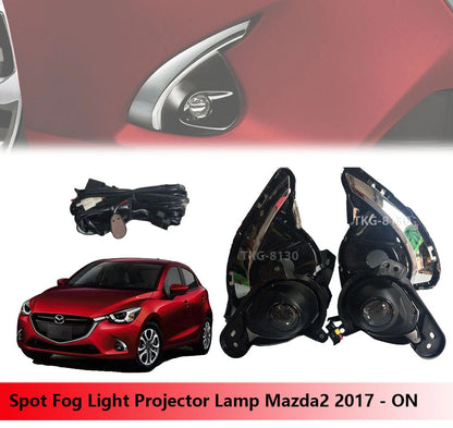 1 Set Fog Light Projector for Mazda2 Mazda 2 (2017 - Present)