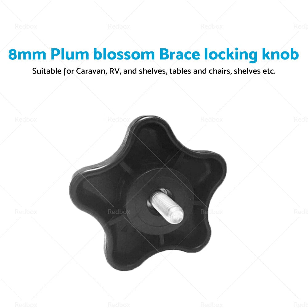 Awning Brace Locking Knob 8mm for Carefree Caravan RV