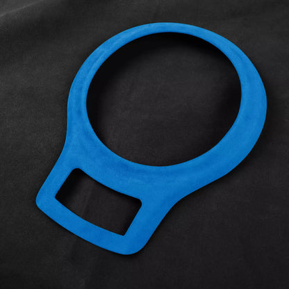 1 x Blue Leather Center Console Gear Shift Cover for Subaru BRZ, Toyota GT86 (2012-2020)