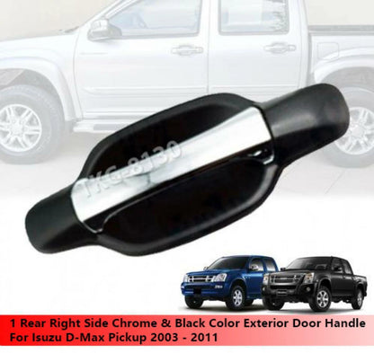 1 x Rear RH Outer Door Handle for Isuzu Dmax (2003-2011)