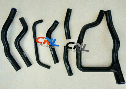 Aluminum Radiator + Black Silicone Hose for Honda XRV750 Africa Twin (1988-2003)