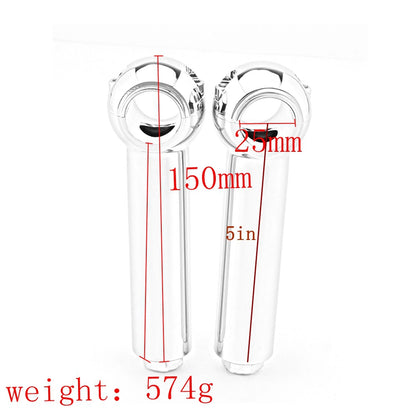 1" Bar Diameter Black Handlebar Riser Kit for Universal Motorcycle