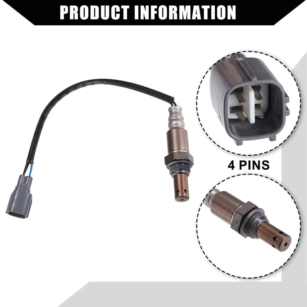 Oxygen Sensor for Toyota Highlander 2004-2005 3.3L (2 x Sensors ...