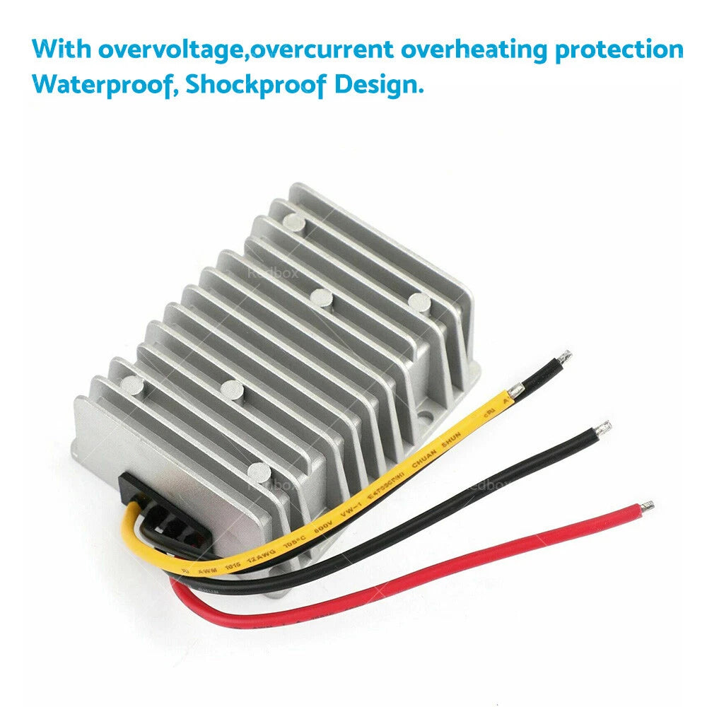 25A Waterproof DC/DC Power Converter Regulator for 8V-40V (2023)