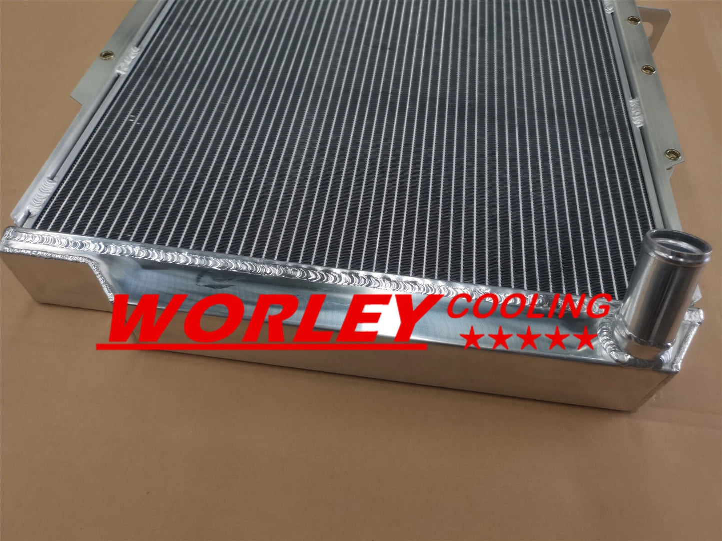 Aluminum Radiator + Fan for Land Cruiser 70 Series FJ73 FJ75 (1985-1993)