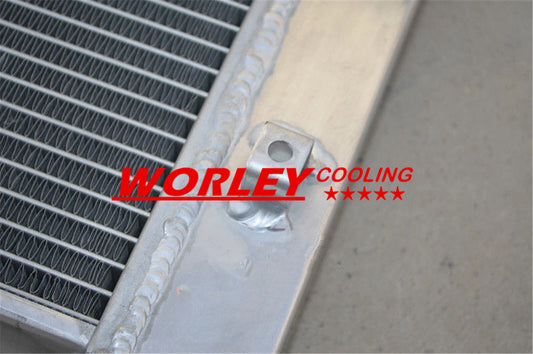Aluminum Radiator + Black Hoses for Holden Commodore VS V6 3.8L (1995-1997)