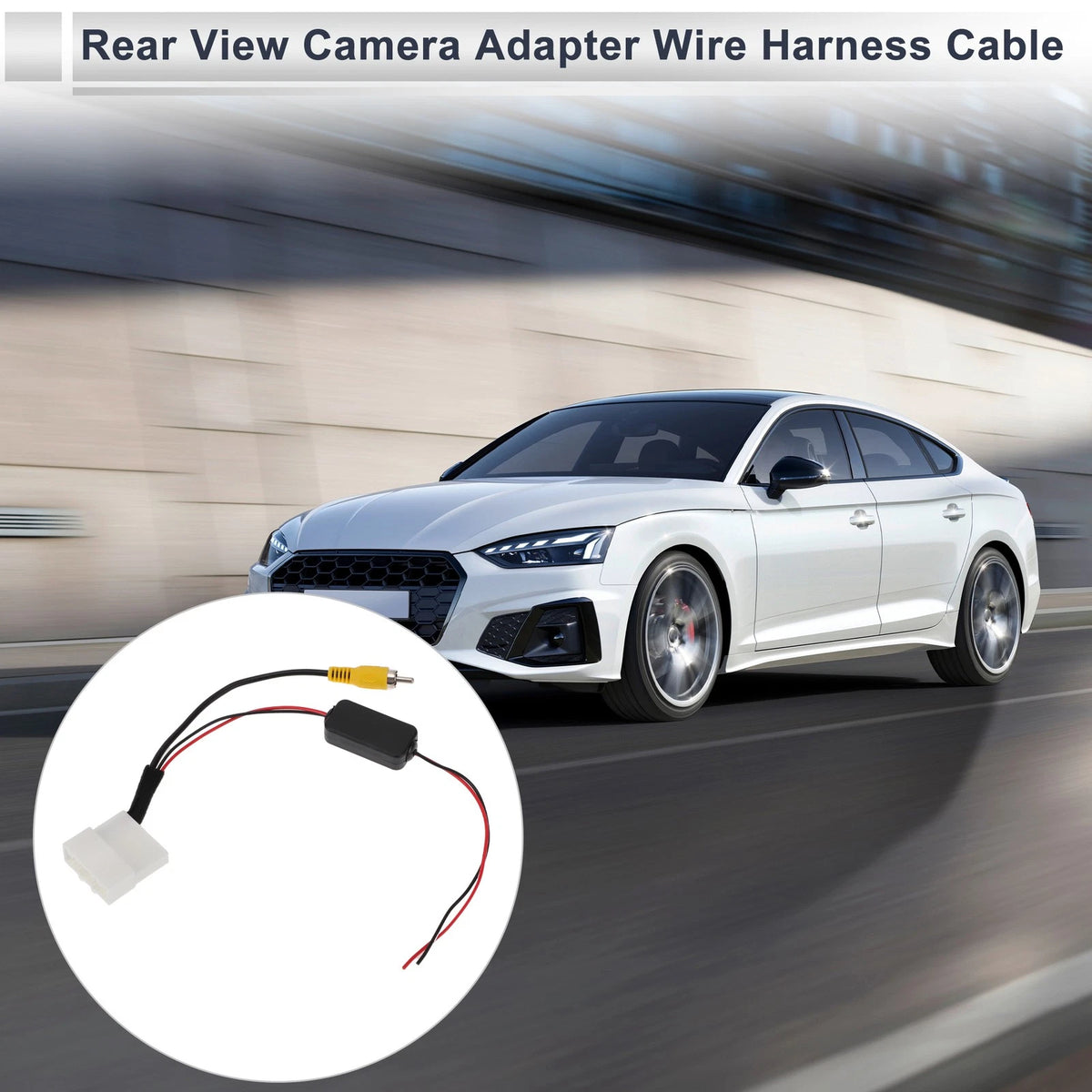 Rear View Camera Adapter Wire Harness Cable for Toyota RAV4 (2013-2018 ...