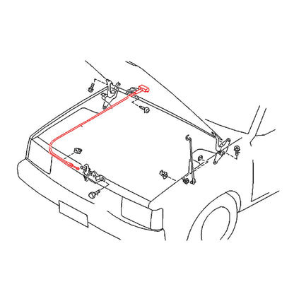 Bonnet Release Cable for Nissan Laurel/Pulsar 1982-1990