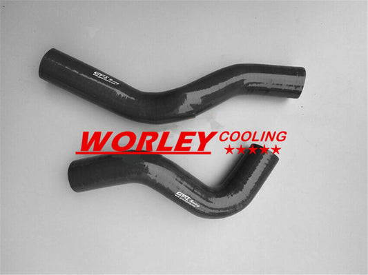 Aluminum Radiator + BLACK Hose for Landcruiser HDJ78 HDJ79 HZJ78 HZJ79 (1990-2007)