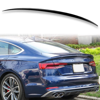Rear Boot Spoiler for Audi A5 S5 Sportback (2016-2023) Mythos Black