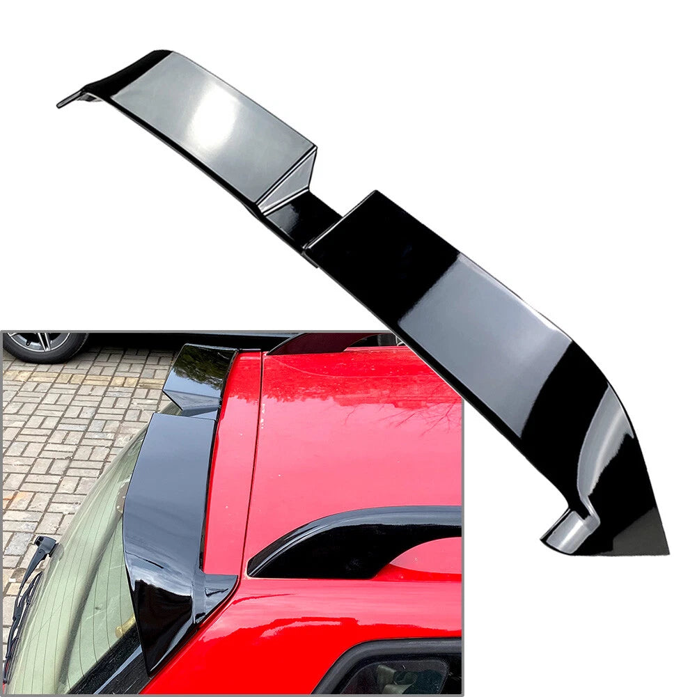 Rear Roof Spoiler Tail Wing for VW Polo MK4 2003-2008 ABS Plastic Blac ...